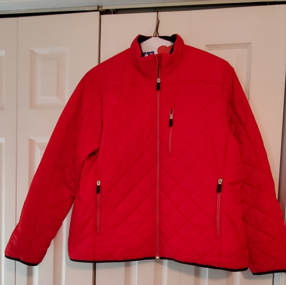 Lands End quilted winter jacket